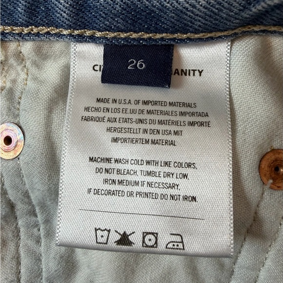 Citizens of Humanity Ayla Baggy Jean Size 26 - Picture 12 of 13